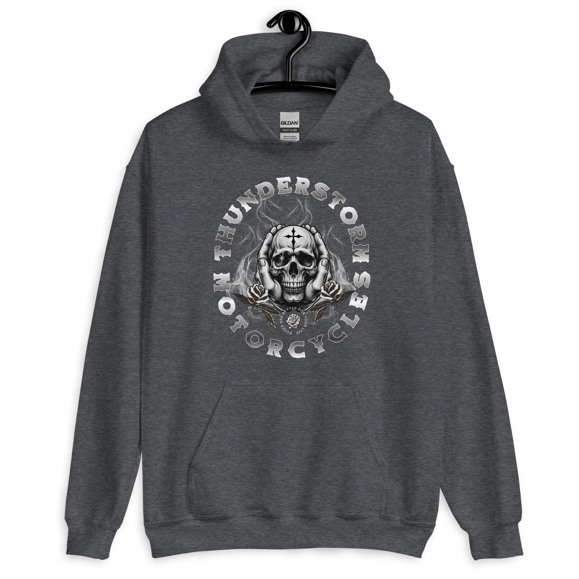 Unisex-Kapuzenpullover Thunderstorm Motorcycles – Bild 3