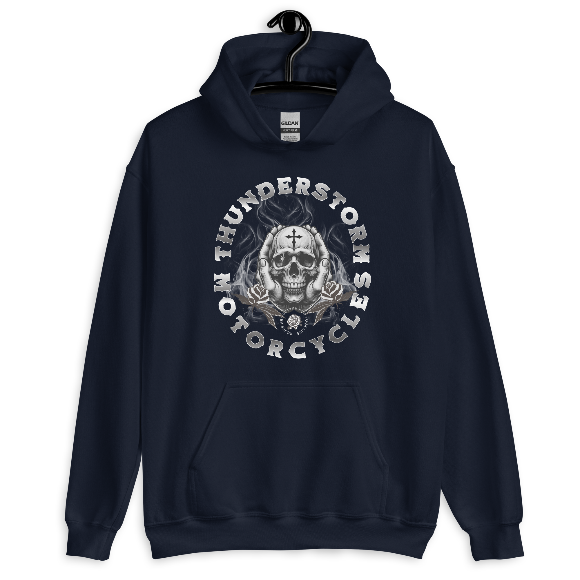 Unisex-Kapuzenpullover Thunderstorm Motorcycles – Bild 2